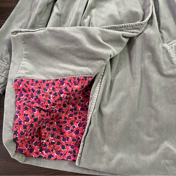 Mini Boden Gray Kids Girls Pea Coat Size 9-10 - Picture 5 of 13